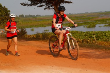 Team 55 / Raid Amazones Cambodge 2024 - J3 Bike and Run