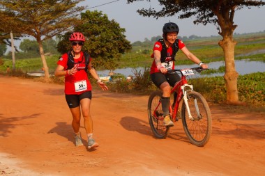 Team 56 / Raid Amazones Cambodge 2024 - J3 Bike and Run