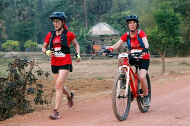 Team 59 / Raid Amazones Cambodge 2024 - J3 Bike and Run