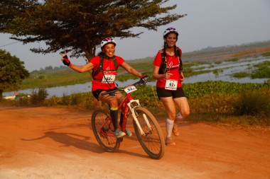 Team 62 / Raid Amazones Cambodge 2024 - J3 Bike and Run