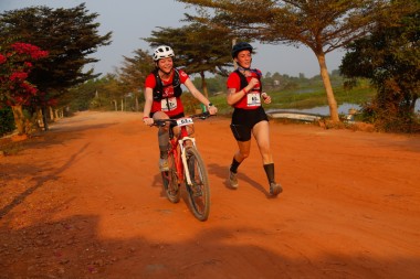 Team 63 / Raid Amazones Cambodge 2024 - J3 Bike and Run