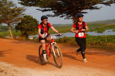 Team 67 / Raid Amazones Cambodge 2024 - J3 Bike and Run