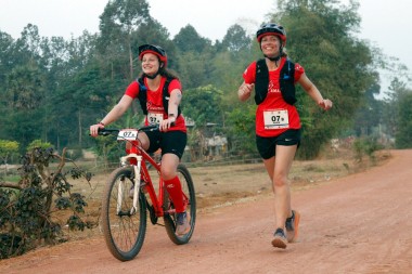 Team 07 / Raid Amazones Cambodge 2024 - J3 Bike and Run