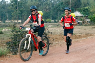 Team 71 / Raid Amazones Cambodge 2024 - J3 Bike and Run