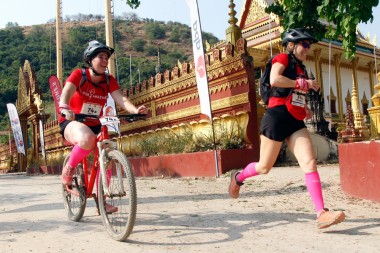 Team 74 / Raid Amazones Cambodge 2024 - J3 Bike and Run