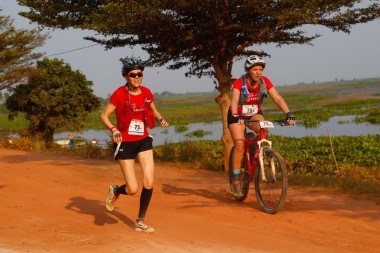Team 75 / Raid Amazones Cambodge 2024 - J3 Bike and Run