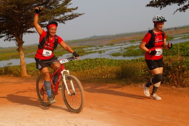 Team 79 / Raid Amazones Cambodge 2024 - J3 Bike and Run