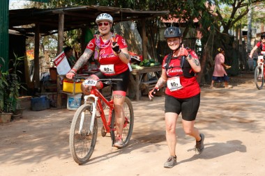 Team 80 / Raid Amazones Cambodge 2024 - J3 Bike and Run