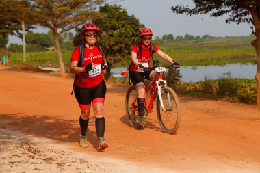 Team 83 / Raid Amazones Cambodge 2024 - J3 Bike and Run