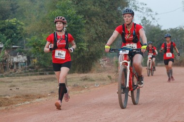 Team 84 / Raid Amazones Cambodge 2024 - J3 Bike and Run