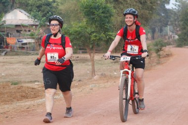 Team 85 / Raid Amazones Cambodge 2024 - J3 Bike and Run