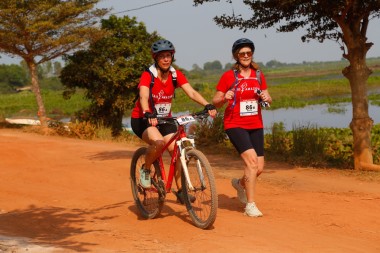Team 86 / Raid Amazones Cambodge 2024 - J3 Bike and Run