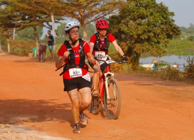 Team 89 / Raid Amazones Cambodge 2024 - J3 Bike and Run