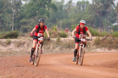 Team 25 / Raid Amazones Cambodge 2024 - J5 VTT