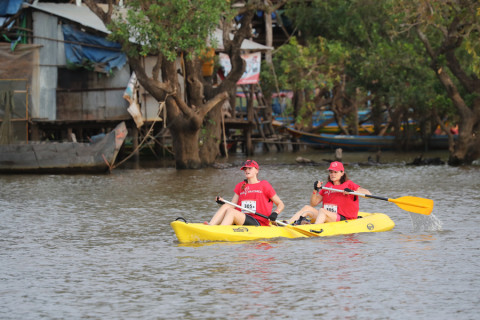 Team 305 / Raid Amazones Cambodge 2024 - J2 Canoe