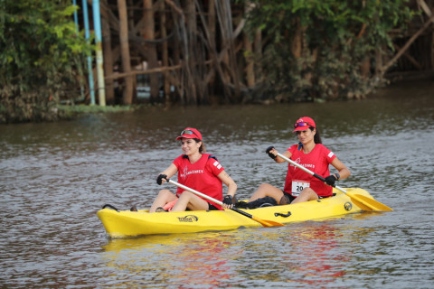 Team 20 / Raid Amazones Cambodge 2024 - J2 Canoe