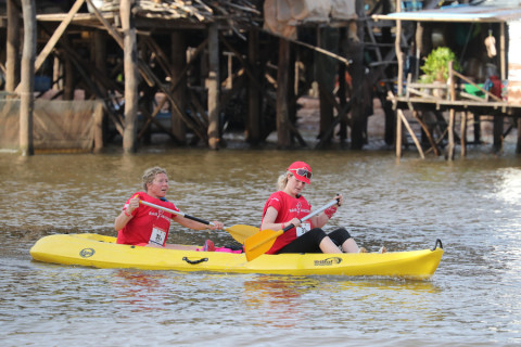 Team 31 / Raid Amazones Cambodge 2024 - J2 Canoe