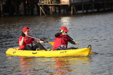 Team 18 / Raid Amazones Cambodge 2024 - J2 Canoe
