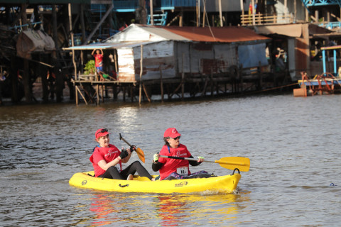 Team 18 / Raid Amazones Cambodge 2024 - J2 Canoe