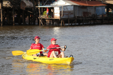 Team 39 / Raid Amazones Cambodge 2024 - J2 Canoe