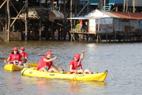 Team 38 / Raid Amazones Cambodge 2024 - J2 Canoe
