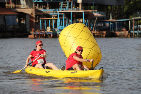 Team 15 / Raid Amazones Cambodge 2024 - J2 Canoe