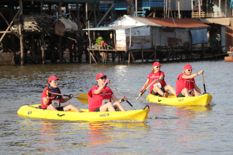 Team 86 / Raid Amazones Cambodge 2024 - J2 Canoe