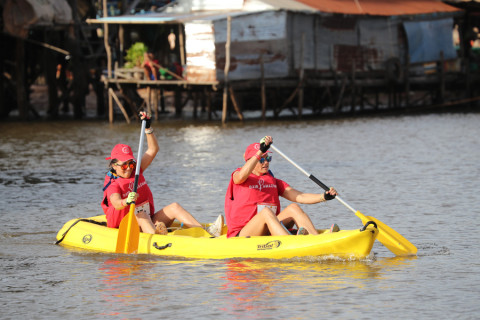 Team 17 / Raid Amazones Cambodge 2024 - J2 Canoe
