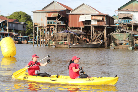Team 13 / Raid Amazones Cambodge 2024 - J2 Canoe