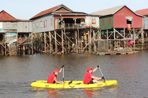 Team 16 / Raid Amazones Cambodge 2024 - J2 Canoe