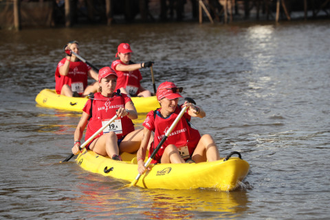 Team 19 / Raid Amazones Cambodge 2024 - J2 Canoe