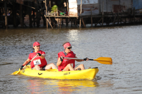Team 01 / Raid Amazones Cambodge 2024 - J2 Canoe