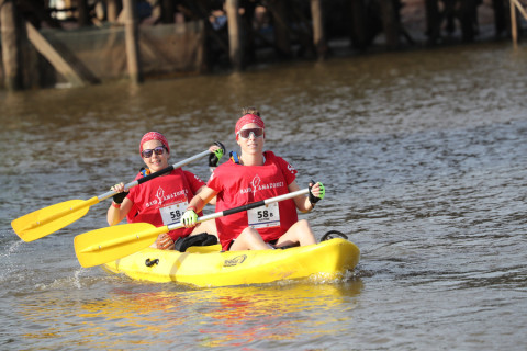 Team 58 / Raid Amazones Cambodge 2024 - J2 Canoe