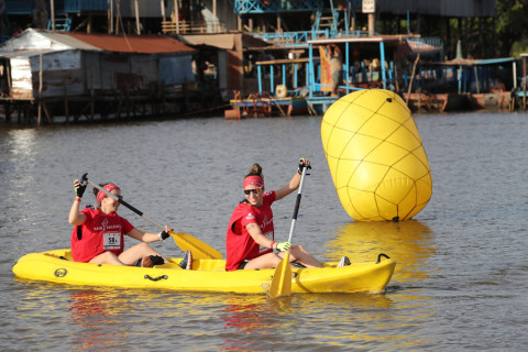 Team 58 / Raid Amazones Cambodge 2024 - J2 Canoe