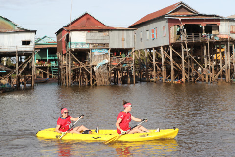 Team 58 / Raid Amazones Cambodge 2024 - J2 Canoe