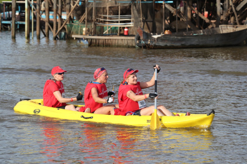 Team 333 / Raid Amazones Cambodge 2024 - J2 Canoe