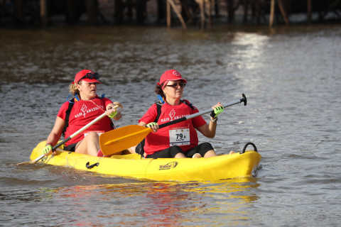 Team 79 / Raid Amazones Cambodge 2024 - J2 Canoe