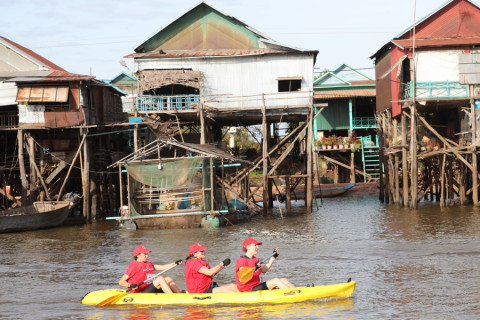 Team 314 / Raid Amazones Cambodge 2024 - J2 Canoe