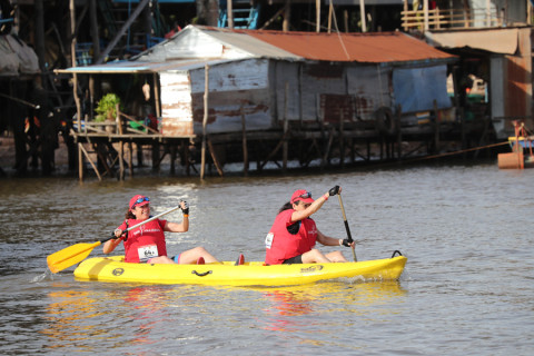 Team 64 / Raid Amazones Cambodge 2024 - J2 Canoe