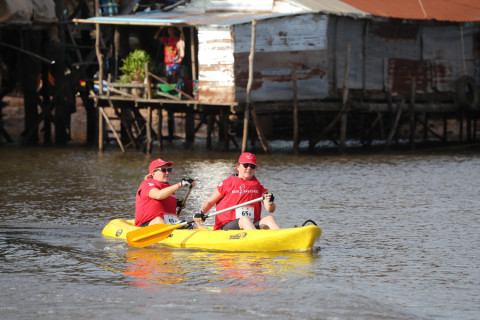 Team 65 / Raid Amazones Cambodge 2024 - J2 Canoe