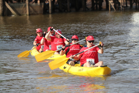 Team 90 / Raid Amazones Cambodge 2024 - J2 Canoe