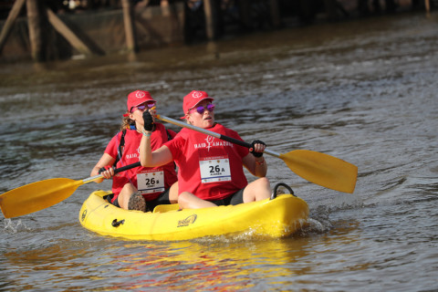 Team 26 / Raid Amazones Cambodge 2024 - J2 Canoe
