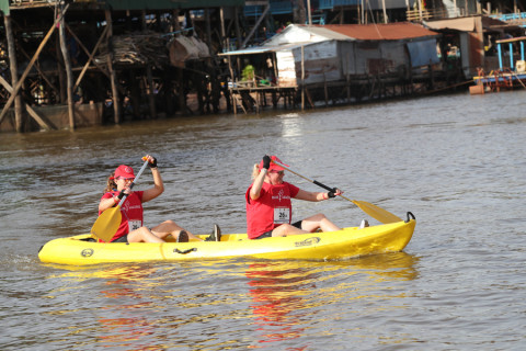 Team 26 / Raid Amazones Cambodge 2024 - J2 Canoe