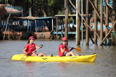 Team 20 / Raid Amazones Cambodge 2024 - J2 Canoe