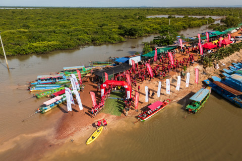 Raid Amazones Cambodge 2024 - J2 Canoe