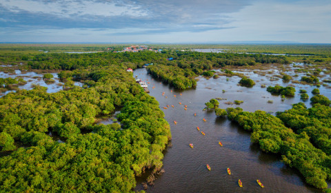 Raid Amazones Cambodge 2024 - J2 Canoe