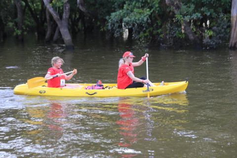 Team 31 / Raid Amazones Cambodge 2024 - J2 Canoe
