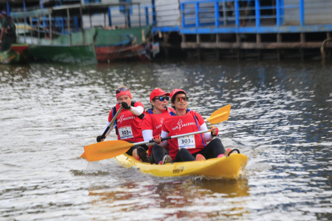 Team 303 / Raid Amazones Cambodge 2024 - J2 Canoe