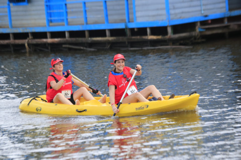 Team 32 / Raid Amazones Cambodge 2024 - J2 Canoe
