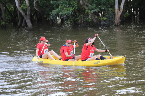 Team 324 / Raid Amazones Cambodge 2024 - J2 Canoe